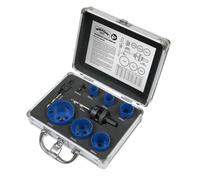 Sealey WSPHSK Hole Saw Kit 9Pc - Plumbers