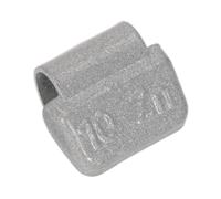 Sealey Wheel Weight WWAH10 – 10g Hammer-On Plastic-Coated Zinc for Alloy Wheels, Pack of 100