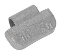 Sealey WWAH15 Wheel Weight 15g Hammer-On Plastic Coated Zinc Alloy...