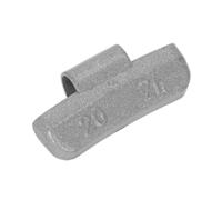 Sealey Wheel Weight 20g Hammer-on Plastic Coated Zinc for Alloy Wheels, Pack of