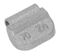 Sealey Wheel Weight WWSH10 10g Hammer-On Zinc for Steel Wheels Pack of 100