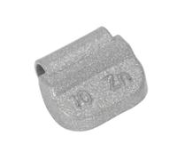 Sealey Wheel Weight WWSH10 10g Hammer-On Zinc for Steel Wheels Pack of 100