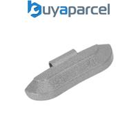 Sealey WWSH25 Zinc Plated Hammer-On Wheel Weight for Steel Wheels 25g - Pack of