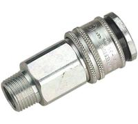 Sealey Xf High Flow Air Coupling 130 Cfm 100 Psi Hardened Steel