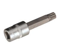Sealey AK5531 Spline Socket Bit M14 Long 1/2inSq Drive