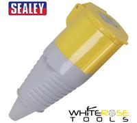 Sealey Yellow Socket 110V 32A Caravan Camping Plug