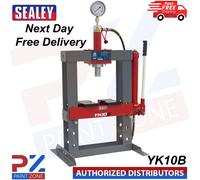 Sealey YK10B New Workshop Garage Hydraulic Press 10 Ton Bench Type