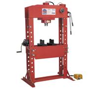 Sealey YK759FAH 75 Tonne Air/Hydraulic Press Floor Press with Foot Pedal