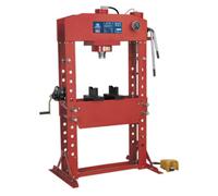 Sealey Yk759Fah Air/hydraulic Press 75Tonne Floor Type With Foot Pedal