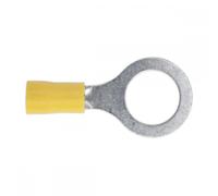 Sealey Ring Terminal YT17 – Easy-Entry 13 mm (1/2") Yellow Pack of 100