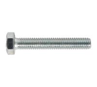 Sealey SS850 HT Setscrew M8 x 50mm 8.8 Zinc DIN 933 Pack of 50