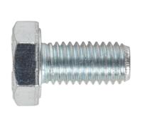 Sealey Zinc Plated 8.8 Steel Din 933 HT Setscrews M10 20mm Pack of 25