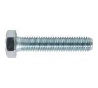 Sealey Zinc Plated 8.8 Steel Din 933 HT Setscrews M8 40mm Pack of 50