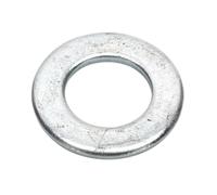 Sealey Zinc Plated Form A Flat Washer M20 x 37mm, DIN 125 - Pack of 50 FWA2037