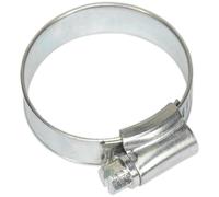Sealey Zinc Plated Hose Clips 25mm - 38mm Pack of 20
