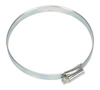 Sealey Zinc Plated Hose Clips 90mm - 110mm Pack of 10