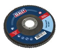 Sealey Flap Disc Zirconium 125MM 22MM Bore 40 Grit