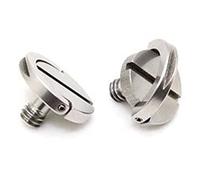 SeaLife SL9981 Stainless Steel 1/4-20 Hinged D-Ring (Silver)