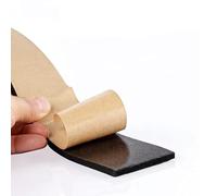 Sealing Foam Tape， 1pcs RubberSponge Seal Strip EVA Black Foam Strong Single-sided Adhesive Soundproof, for Anti-collision Gasket Sealing Strips 2m-10m(3mm x 25mm x 10m)