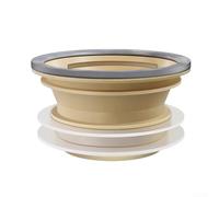 Sealing For Ring for Toilet Flange That Meets Plumbing Code Requirements for Drain Interface Sealing