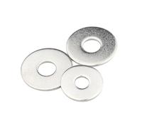 Sealing gasket 10/50/100pcs 304 Stainless Steel Flat Washer Metal Plain Gasket Rings M1.6 M2 M2.5 M3 M3.5 M4 M5 M6 M8 M10 M12 M14 M16 Sealing gasket(M10x20x1mm,10Pcs)