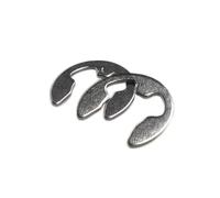 Sealing gasket 580pcs/set M1.5-M10 Assortment Kit Set Stainless Steel Carbon Steel E Clip Snap Shaft External Retaining Ring Circlip Washer Sealing gasket(Carbon steel)