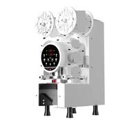 Sealing Machine 95/90 Universal Sealing Machine Commercial Fully Automatic Intelligent Cup Can Seal Hot Water(WHITE)