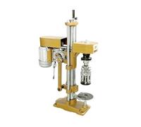 Sealing Machine Small Capping Machine Semi-automatic Olive Oil Aluminum Cap Locking Glass Bottle Sealing Electric Thread Screw(Upgraded)