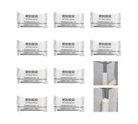 Sealing Mastic Duct - Waterproof Repair Clay, Quick Fix Blocks | Moldable Weather Resistant Patch Compound Set, Strong Filling Material For Garage Roofing Sink Vent Drain Pipe Wall Use