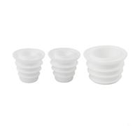 Sealing ring replacement set 3 pcs compatible with For Narwal J1 J2 J3 J4 vacuum cleaners, rubber material crafted for secure sealing