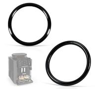 Sealing Rings Seals for Krups Fully Automatic Coffee Machine Replacement Parts - 2 Pieces Seal Sealing Ring Set Suitable for Krups EA/XP, Rowenta ES, O-Ring Seal Set for Coffee Machine, Brewing Unit