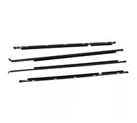 Sealing Strip 4Pcs Car Window Weatherstrip for Toyota for Corolla 1999-2002 Car Weatherstrip Window Moulding Trim OQRDVVTT(Black)