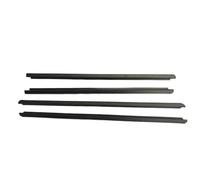Sealing Strip 4Pcs Outside Window Rubber Glass Protector Decoration Weather Strip for Holden for Rodeo TF OQRDVVTT