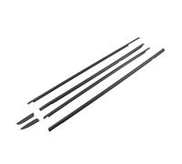 Sealing Strip Black Car Window Decoration Protector Trims for Vw for Golf 8 Mk8 for GTI Pro R-Line OQRDVVTT