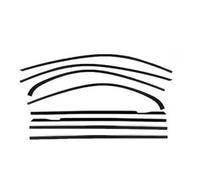 Sealing Strip Car Styling Black Window Sequins Decoration Cover Trim Seal Sealing Strip for Mercedes for Benz 4-Door W205 2015-2020 OQRDVVTT