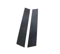 Sealing Strip for KIA for Seltos 2020 2021 2022 2023 Car Door Pillar Posts Decal Window Sticker Trim Cover Accessories Decoration Glossy Black OQRDVVTT(Carbon Fiber Look)