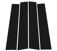 Sealing Strip Glossy Black Car Window Door Column B C Pillar Post Cover Trim For VW For Golf Mk5 2003 2004 2005 2006 2007-2009 Decoration Stickers OQRDVVTT