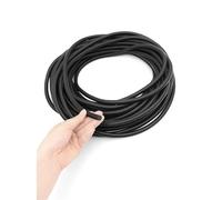 Sealing Strip Oil Resistance Heat-Resistant Black Round Solid Rubber Strip Not Foaming Diameter 1.8mm/2/2.5/3/3.5/4/5/6mm(OD6mm,2meter)