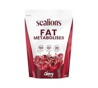 Sealions Fat Metaboliser Cherry Thermogenic Fat Burner Weight Loss Powder 30 Servings Pre Workout Energy Drink for Men and Women