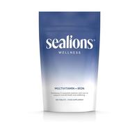 Sealions Multivitamin + Iron | 365 High Strength Vegetarian Tablets | Immunity Support, Energy Production & Reduce Tiredness | Up to 1 Year Supply