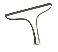 Sealis Shower Squeegee Grey - Shower Squeegee Made of Plastic and Silicone - Shower Squeegee Wide 25.5 cm - Water Squeegee for Shower, Bathroom, Floor, Tiles & Windows - Rubber Squeegee, Flitsche