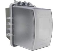 Sealproof 1-Gang Weatherproof In Use Outdoor Outlet Extra Deep Cover | Lockable, UL Extra Duty Compliant, 18 Configurations, Polycarbonate