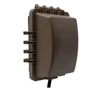 Sealproof 1-Gang Weatherproof In Use Outlet Cover | One Gang Outdoor Plug and Receptacle Protector, Lockable, UL Extra Duty Compliant, 18 Configurations, Bronze