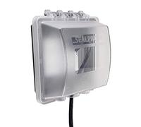 Sealproof 2-Gang Weatherproof In Use Outlet Cover | Two Gang Outdoor Plug and Receptacle Protector, Lockable, UL Extra Duty Compliant, 45 Configurations