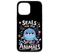 SEALS ARE MY SPIRIT ANIMALS Cute Seal Case for iPhone 13 Pro Max
