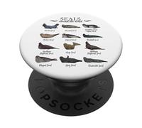 Seals Around the World PopSockets Adhesive PopGrip