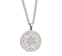 Seals Of Seven Archangels Necklace Michael Pendant Men Angels Sigil Amulet Protect Necklaces For Men Women Jewelry Michael Necklaces