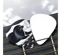 Seals on ice Patterned guitar pick set - (thin/medium/thick), widely compatible with all kinds of stringed instruments,