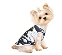 Seals on ice Pet Breathable Sleeveless T-shirt S for Small Dogs and Cats Soft, Lightweight, Stylish