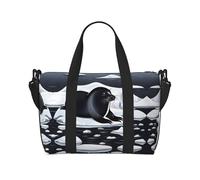 Seals on ice Printed women's crossbody handbag, suitable for work commuting/fitness/travel, fashionable and versatile shoulder bag